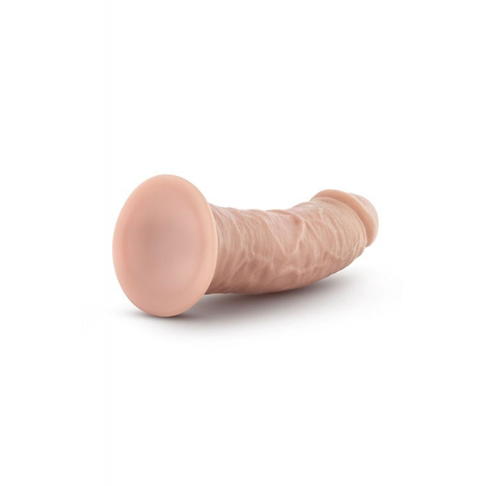 Секс игрушки - Реалистичный фаллоимитатор на мощной присоске Blush Dr Skin телесный 5