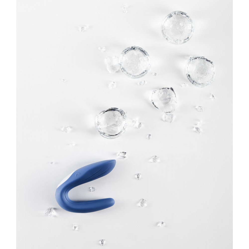 Вибраторы для пар - Вибратор для пар Satisfyer Double Whale с двумя моторчиками 1