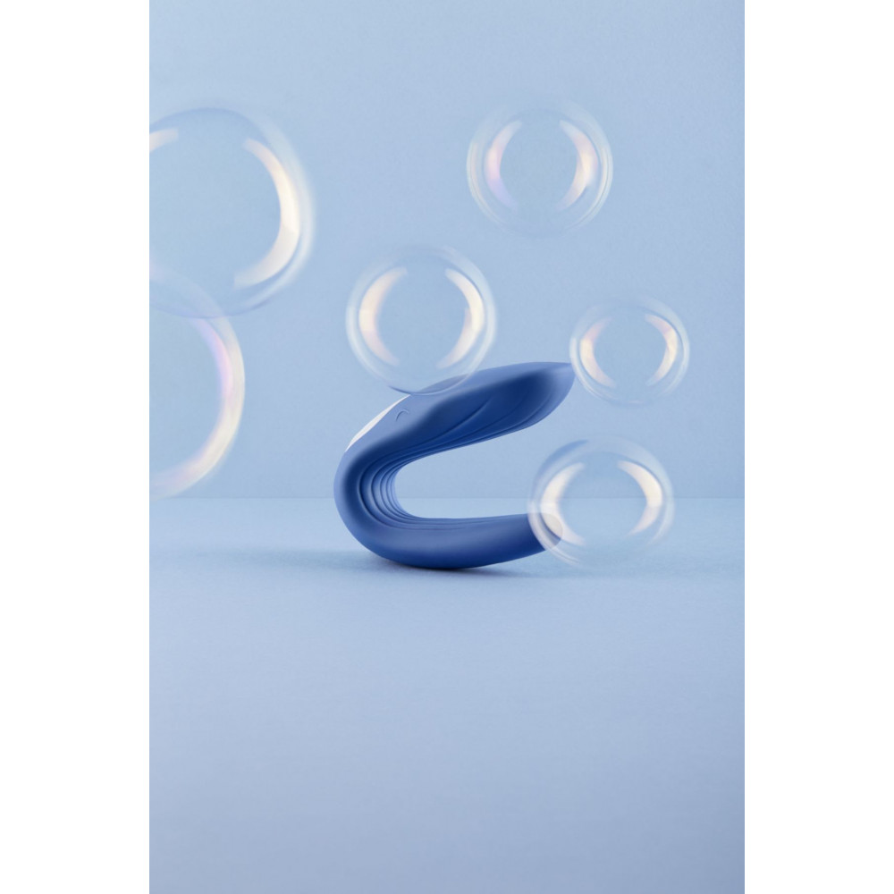Вибраторы для пар - Вибратор для пар Satisfyer Double Whale с двумя моторчиками 2