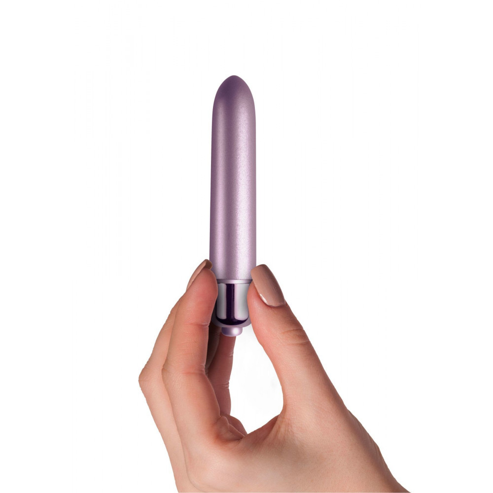 Клиторальный вибратор - Вибропуля Rocks Off RO-90mm Touch of Velvet Soft Lilac матовая 1