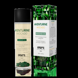 Массажное масло EXSENS Aventurine Avocado (анти-стресс с авантюрином) 100мл, натуральное