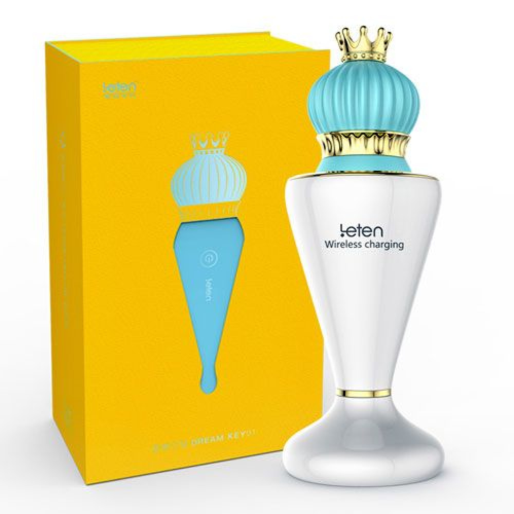 Клиторальный вибратор - Королевский вибратор Leten Dream Key с индукционной зарядкой, водонепроницаемый 1