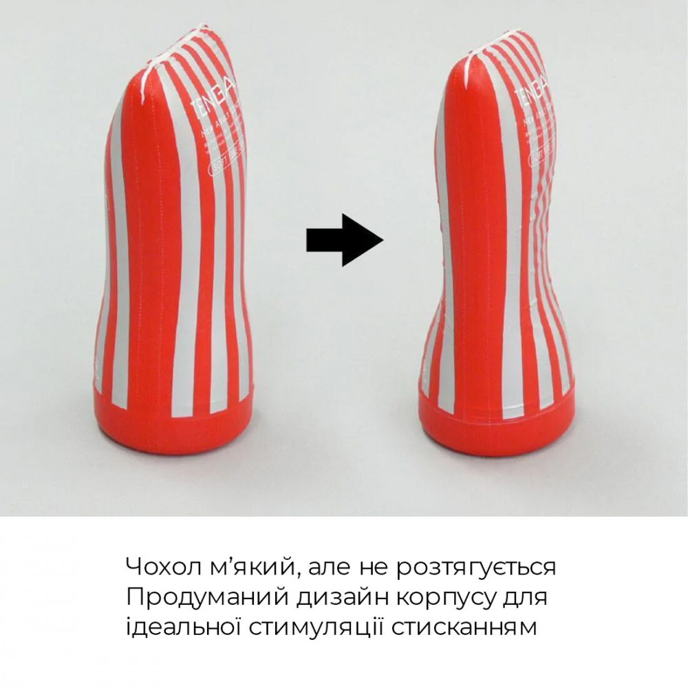 Другие мастурбаторы - Мастурбатор Tenga Soft Case Cup (мягкая подушечка) сдавливаемый 4