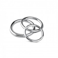 Набор эрекционных колец Sinner Gear Unbendable — Cock/Ball Ring & Glans Ring Set