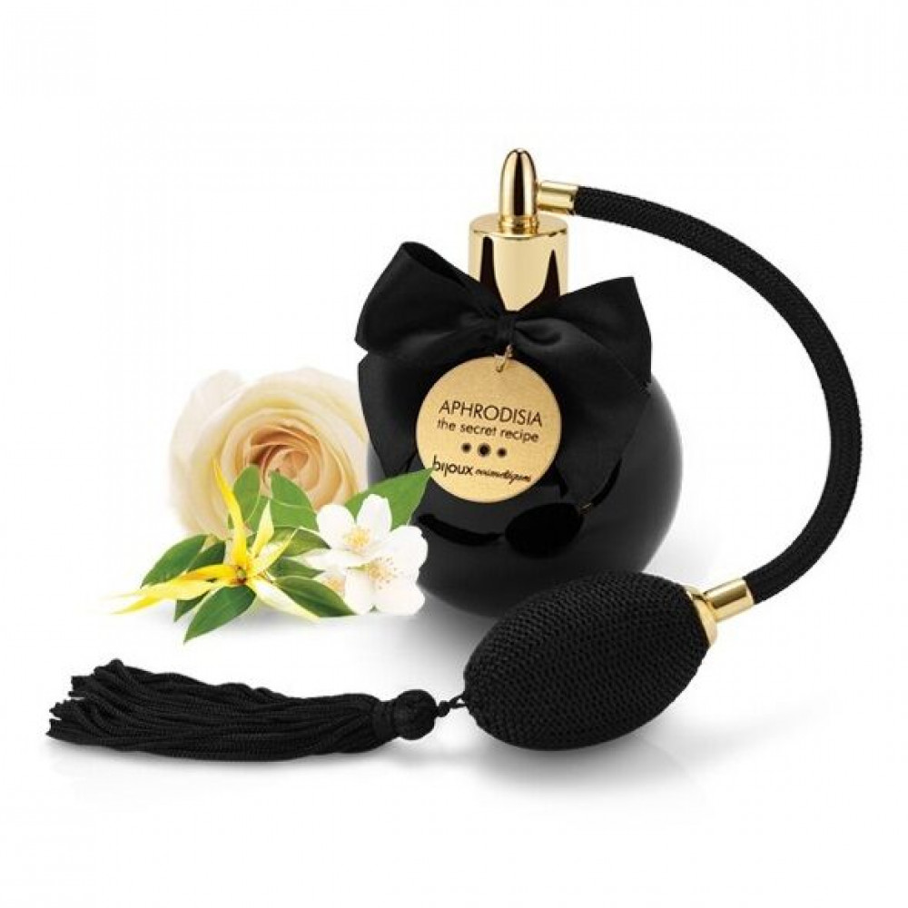 Интимная косметика - Увлажняющий спрей для тела Bijoux Indiscrets Aphrodisia Body Mist с возбуждающим ароматом
