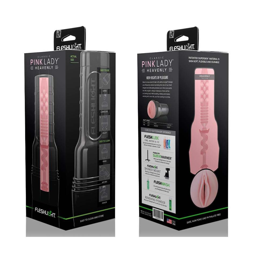 Мастурбаторы вагины - Мастурбатор-вагина Fleshlight Pink Lady Heavenly Новая текстура 1