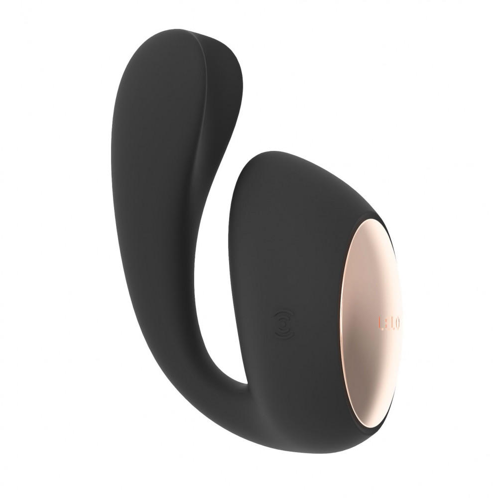 Вибраторы для пар - Смарт-вибратор LELO Ida Wave Black, вагинально-клиторальный, технология WaveMotion, 2 мотора 3