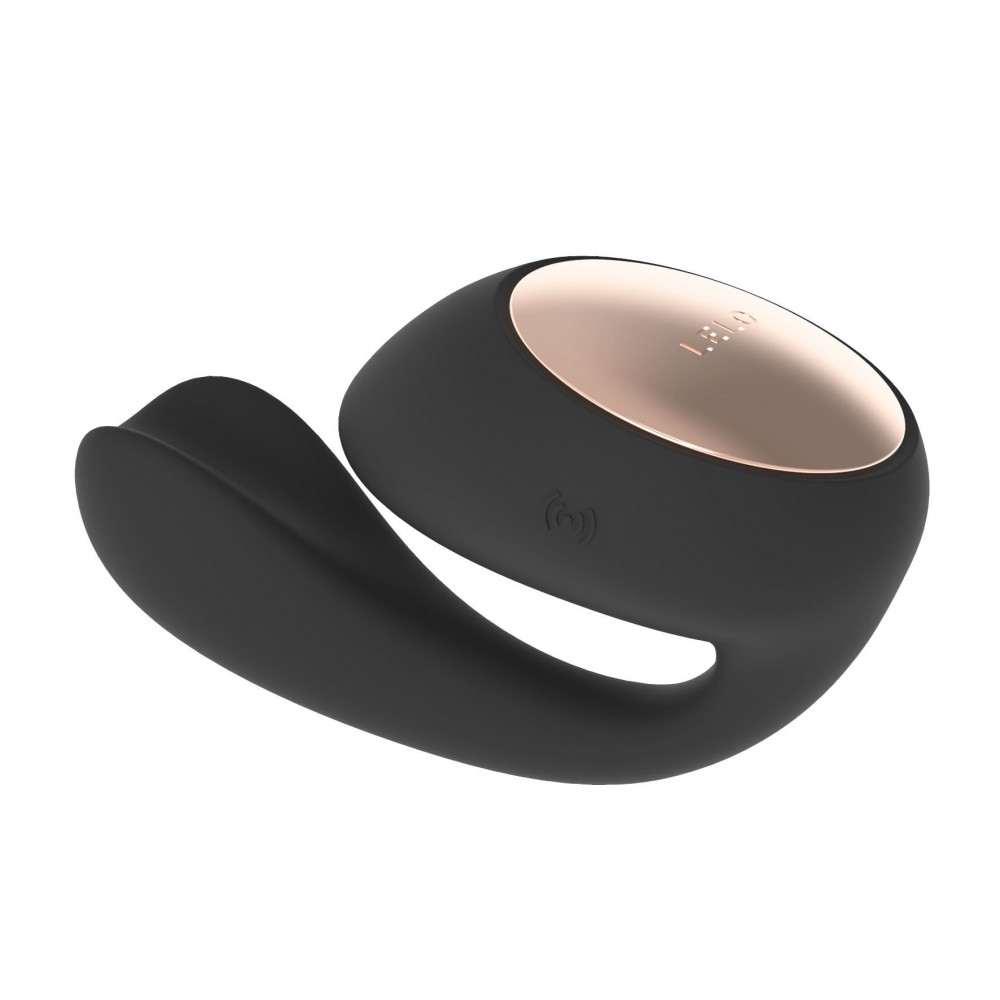 Вибраторы для пар - Смарт-вибратор LELO Ida Wave Black, вагинально-клиторальный, технология WaveMotion, 2 мотора