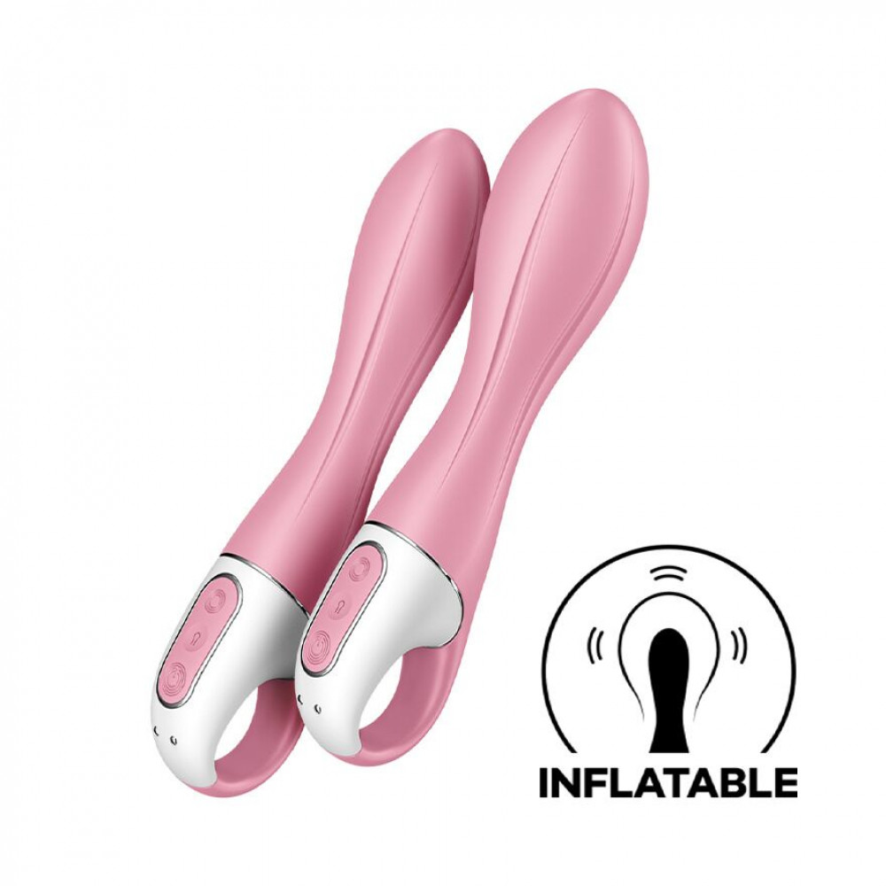 Стимулятор точки G - Вибратор точки G надувной Satisfyer Air Pump Vibrator 2