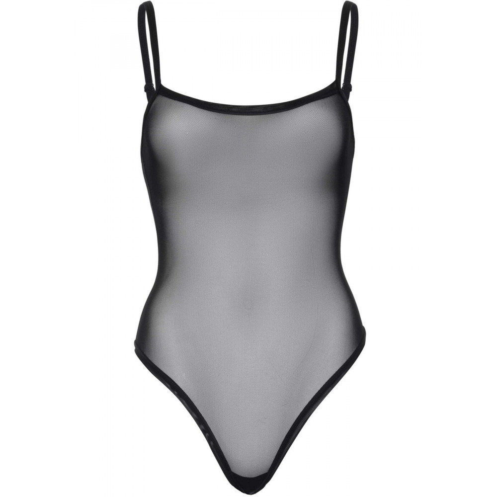 Эротическое боди - Боди Leg Avenue Cami bodysuit with thong Black M/L 4