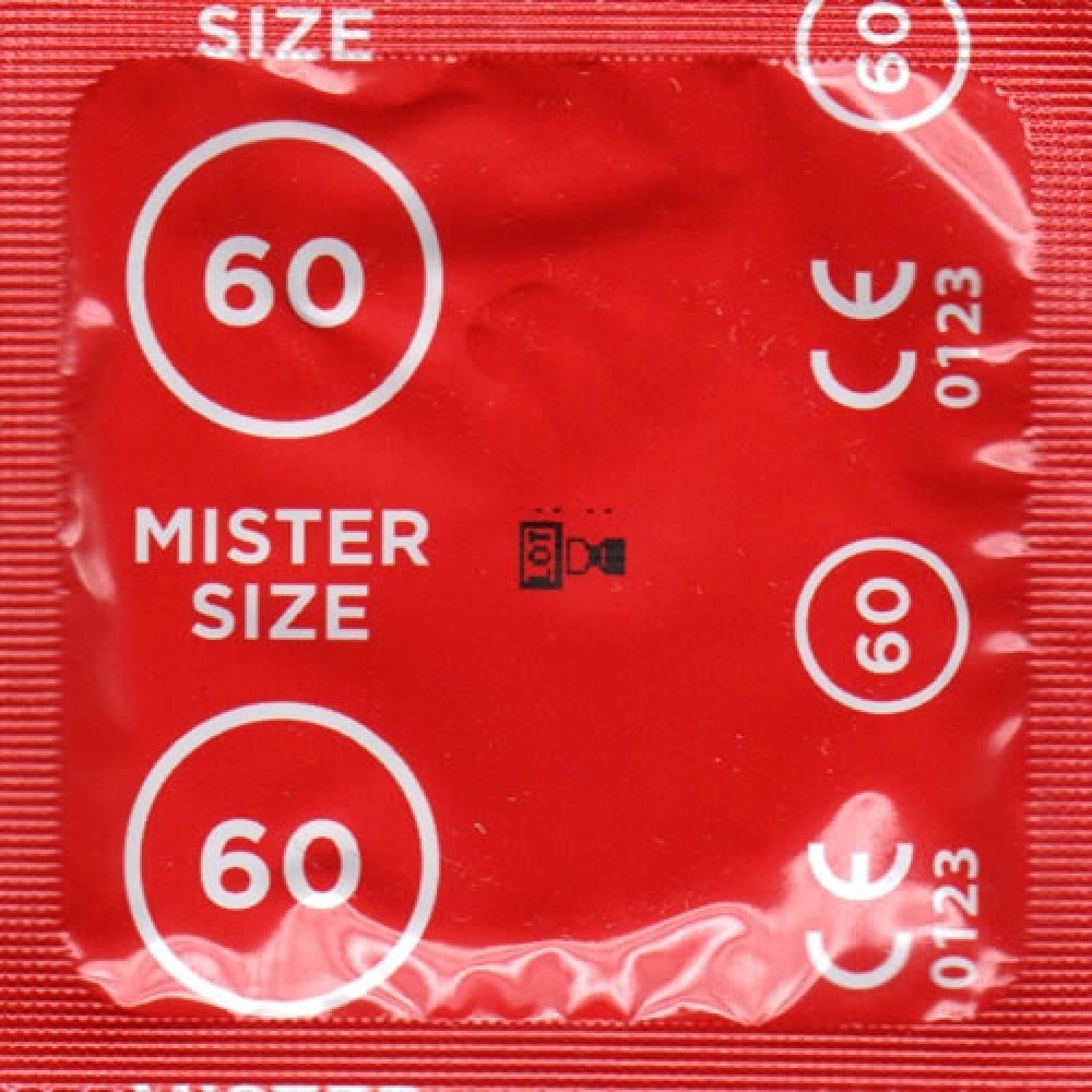Презервативы - Презервативы Mister Size 60mm pack of 3 3