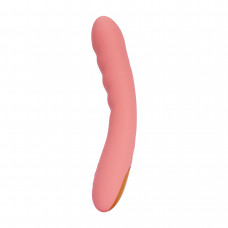 Смарт-вибратор с пульсацией Svakom Ava Neo Peach Pink, 15 режимов работы, водонепроницаемый