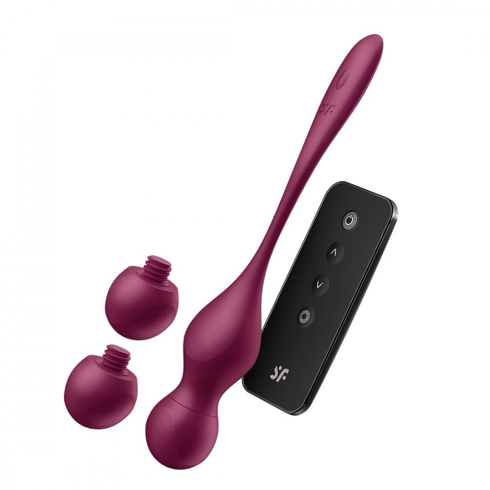Вагинальные шарики - Вагинальные шарики с вибрацией Satisfyer Love Birds Vary Connect App