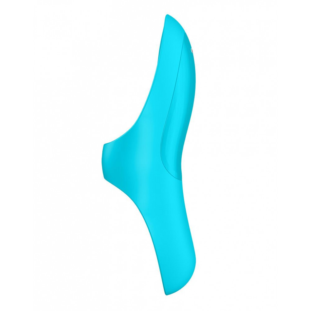 Клиторальный вибратор - Вибратор на палец Satisfyer Teaser Light Blue 5