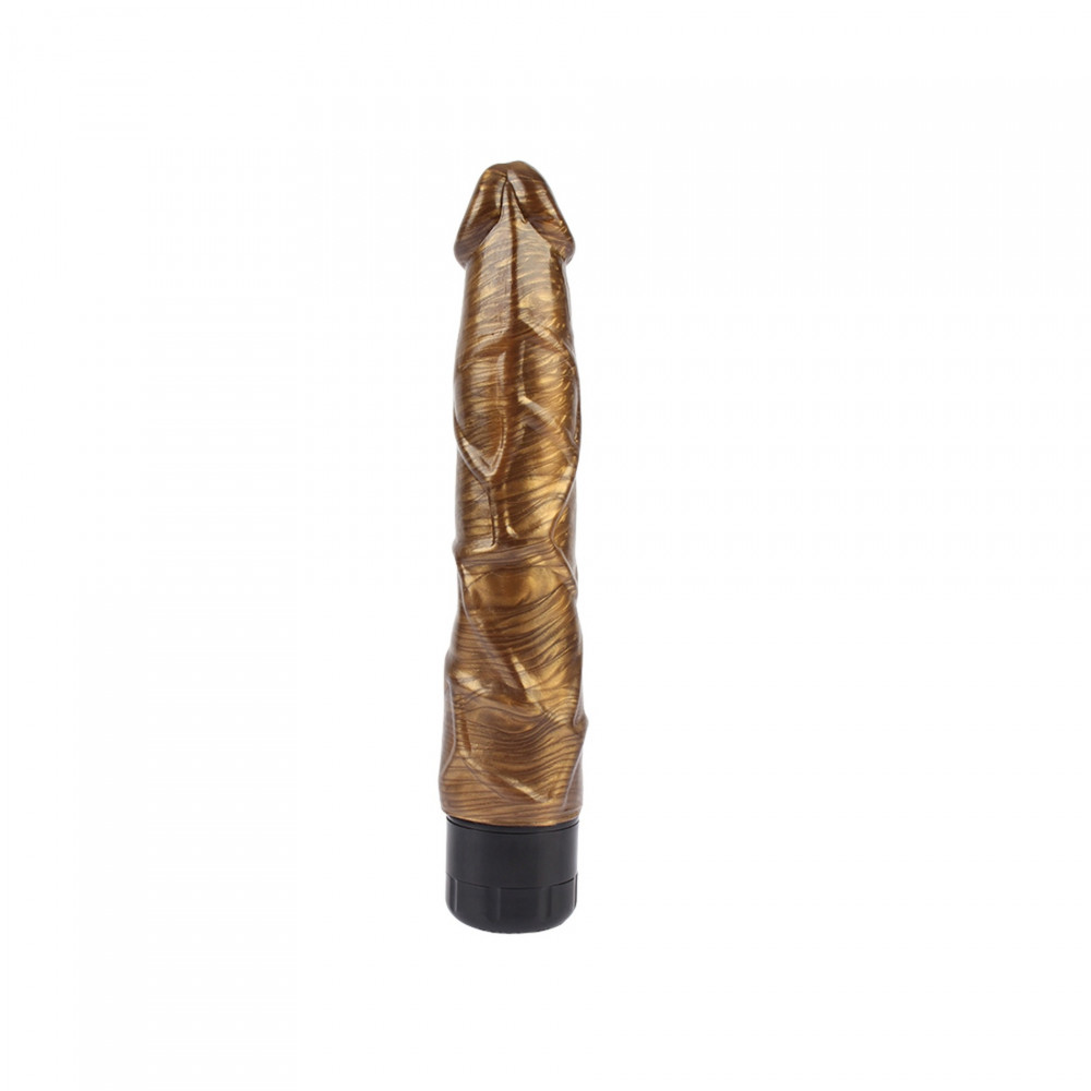 Секс игрушки - Вибратор реалистичный Chisa Pleasure Ranger DarkMuscle, золотистый 1