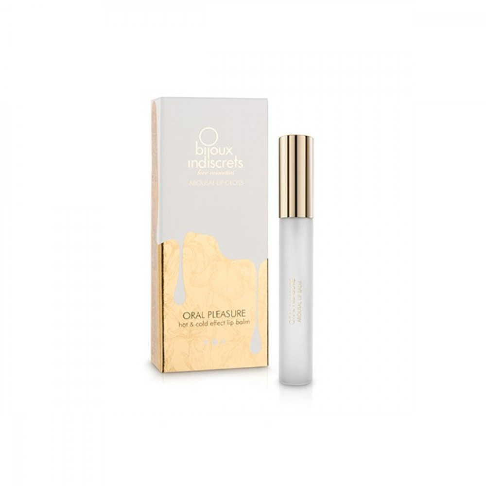 Лубриканты - Блеск для губ ORAL PLEASURE  с эффектом прохлады и тепла, 13мл Bijoux Cosmetiques (Испания)
