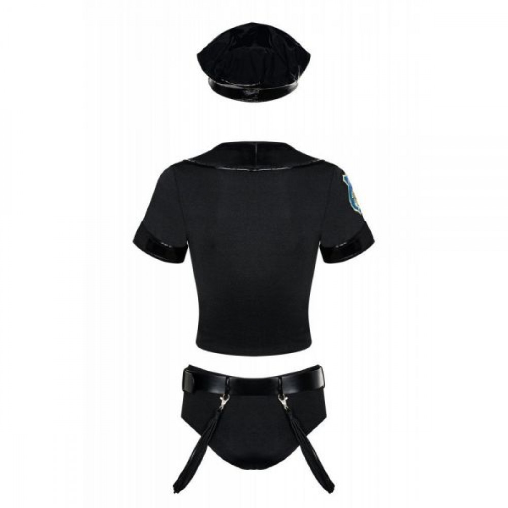 Эротические костюмы - Костюм полицейской Police set obsessive S/M 1