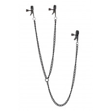 Зажимы для сосков и клитора BLAZE DELUXE NIPPLE & CLIT CLAMPS