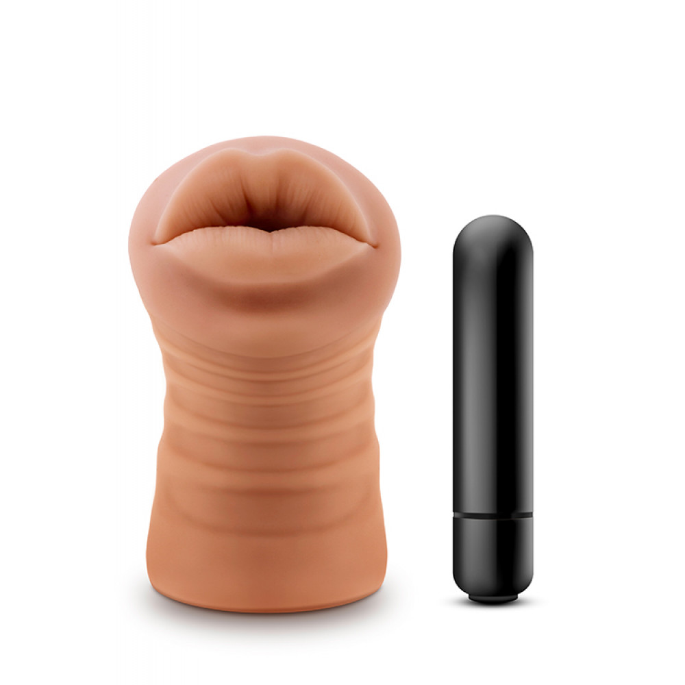 Мастурбаторы с вибрацией - Мастурбатор M FOR MEN ISABELLA MOCHA