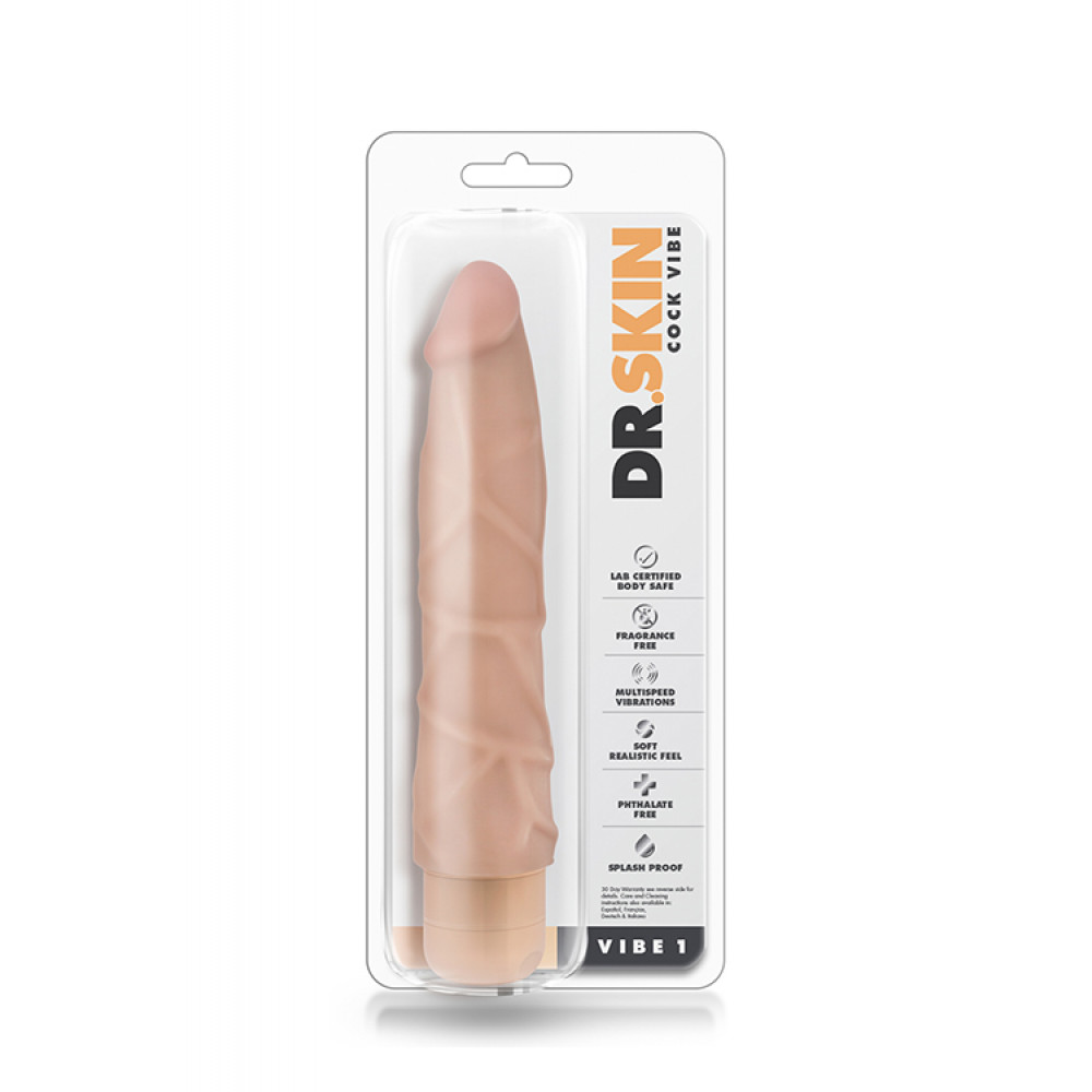 Вибраторы реалистичные - Вибратор MR. SKIN COCK VIBE 1 3
