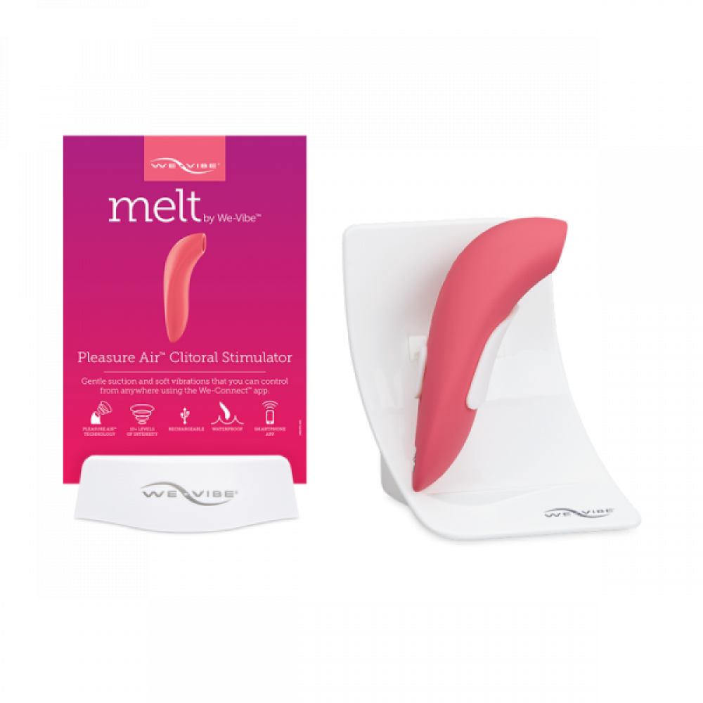 Клиторальный вибратор - Вакуумный Вибромассажер для пар We-Vibe MELT 1