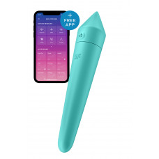 Мощная вибропуля с функцией управлния смарфоном Satisfyer Ultra Power Bullet 8 turquoise