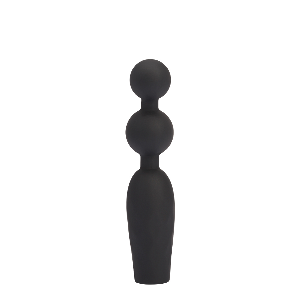 Секс игрушки - Анальная пробка CHISA Black Mont Vibrating Booty Beads с вибрирующими бусинами 2