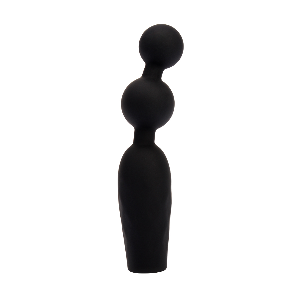 Секс игрушки - Анальная пробка CHISA Black Mont Vibrating Booty Beads с вибрирующими бусинами 1