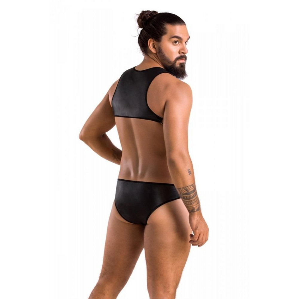 Эротическое белье - Боди мужское Passion ADAM 056 Black L/XL 3