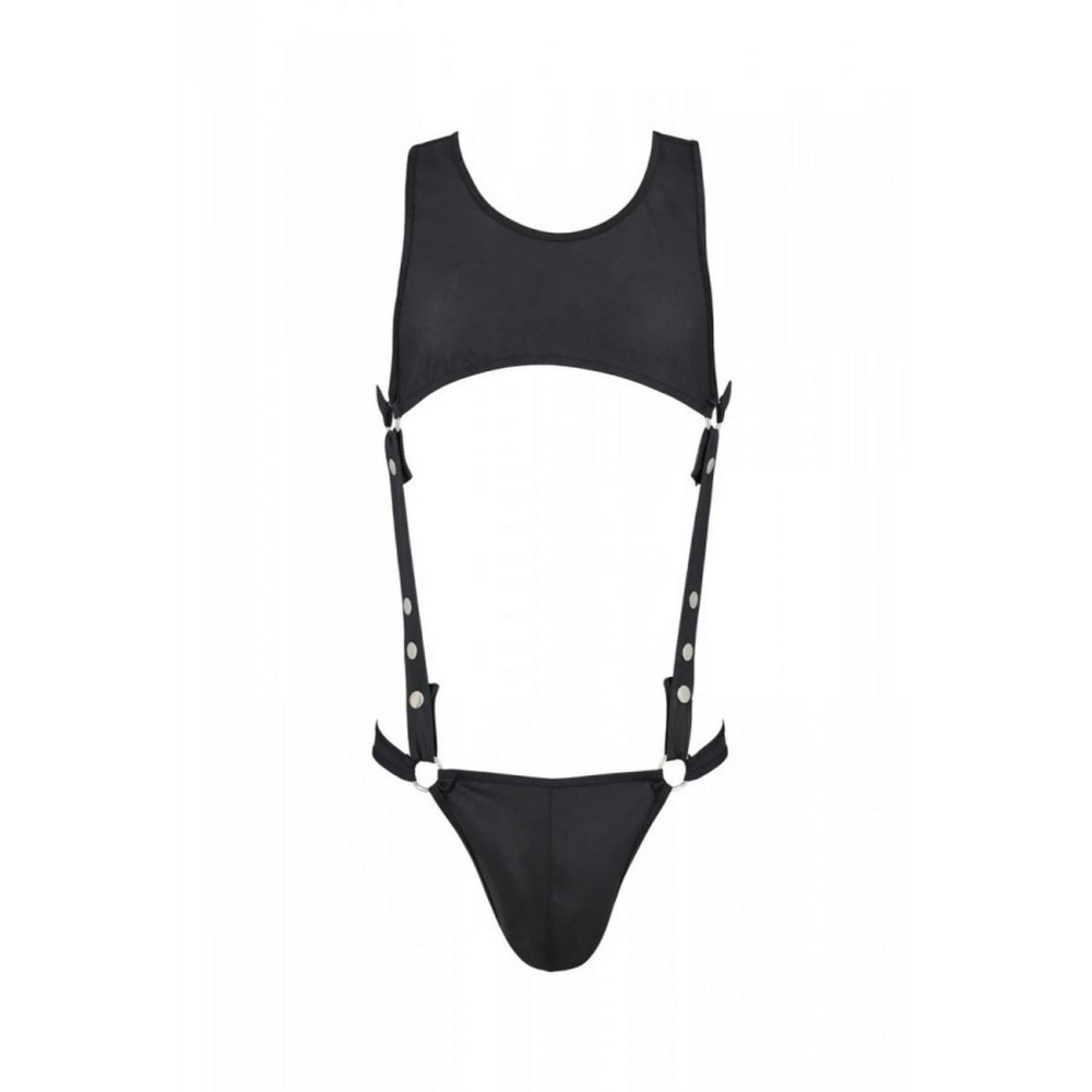 Эротическое белье - Боди мужское Passion ADAM 056 Black L/XL 2