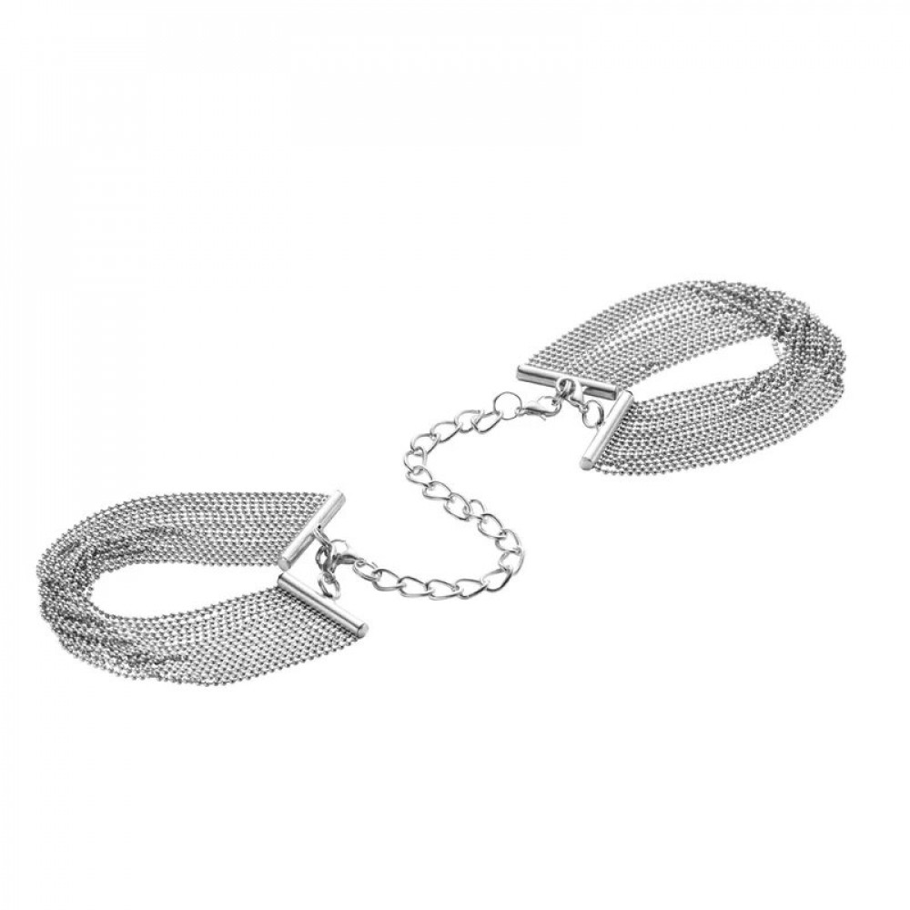 Наручники, веревки, бондажы, поножи - Браслеты-наручники MAGNIFIQUE Bijoux Indiscrets, серебристые 2