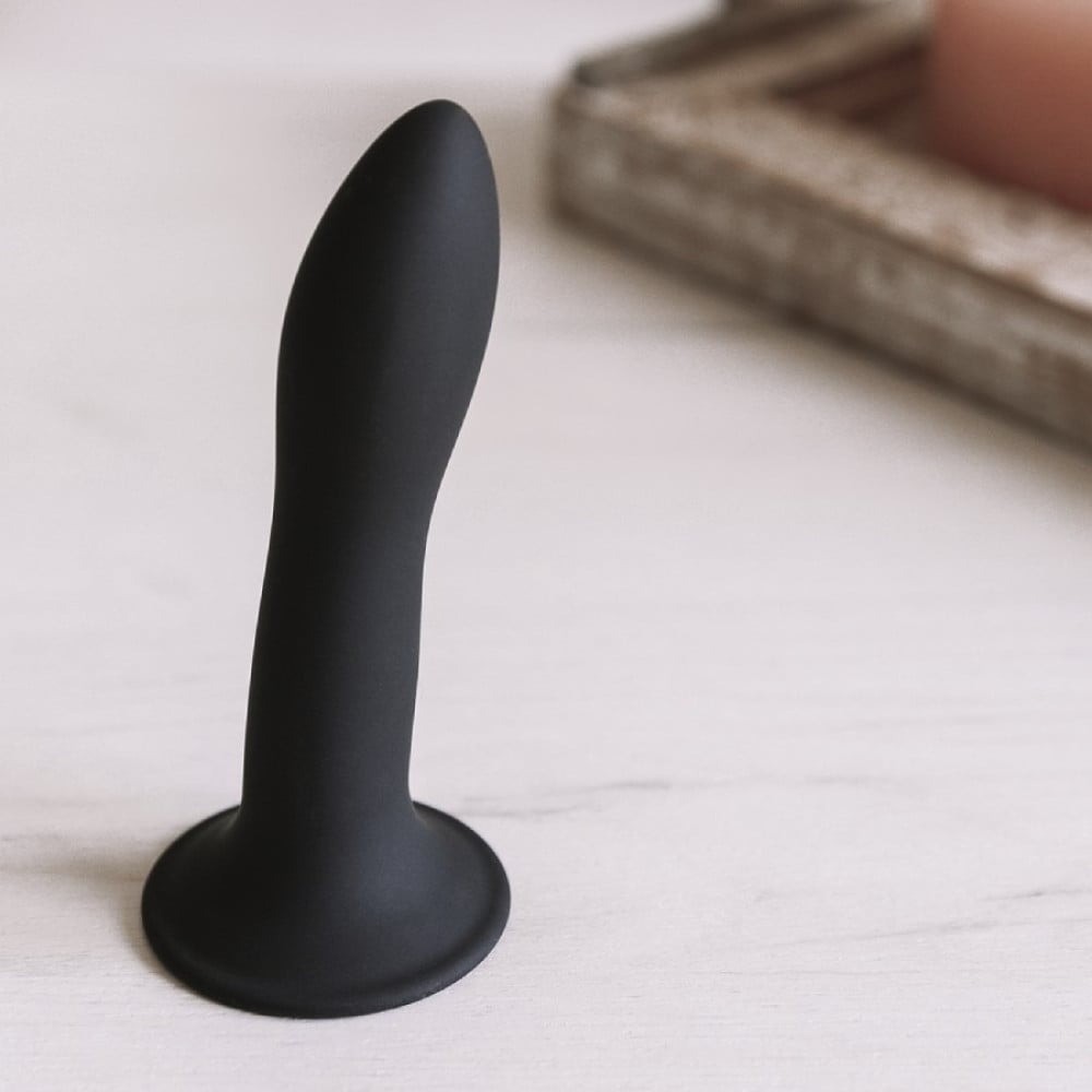 Секс игрушки - Фаллоимитатор термореактивный Adrien Lastic Hitsens 5 черный 1