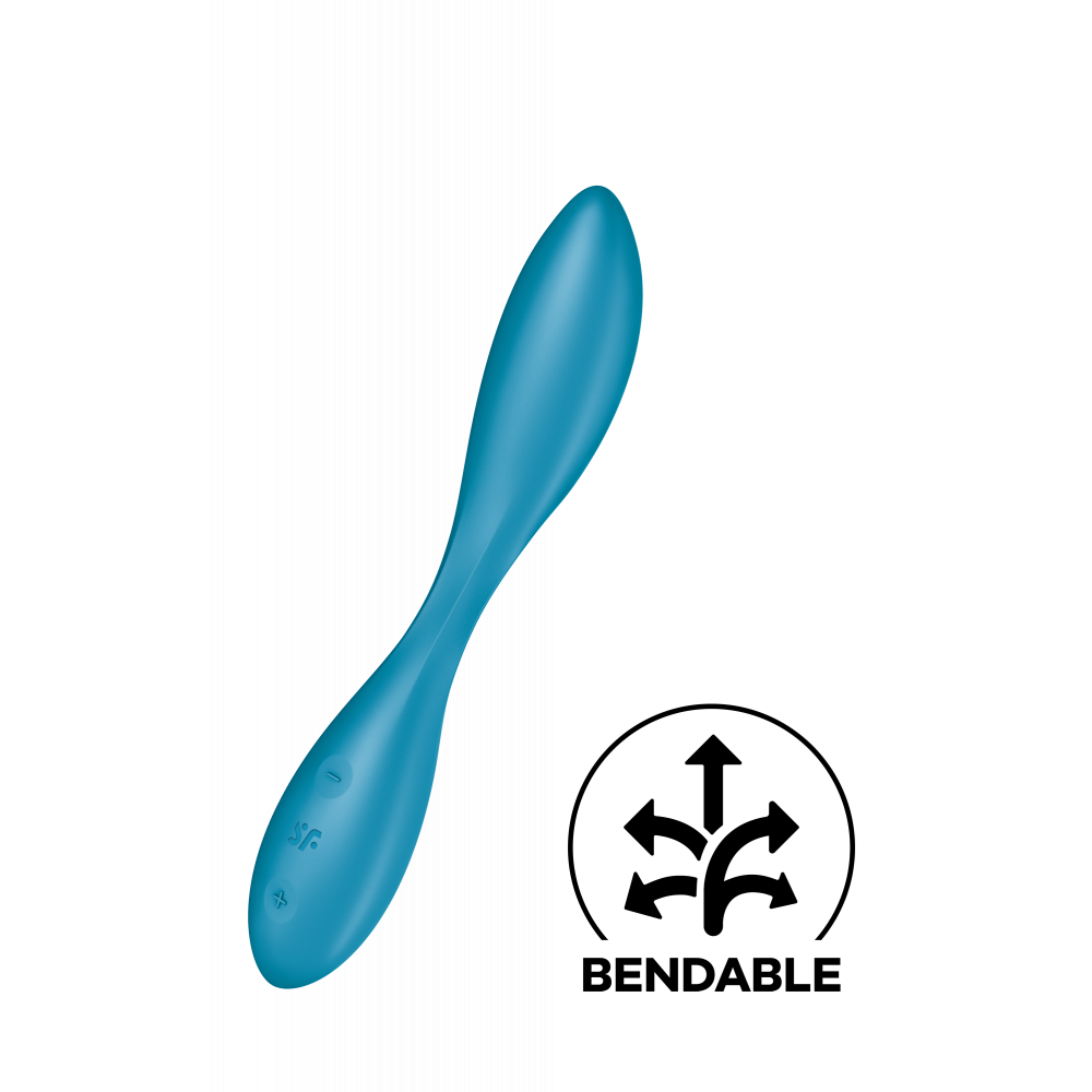 Вибратор - Мульти вибратор SATISFYER G-SPOT FLEX 1 PETROL 6