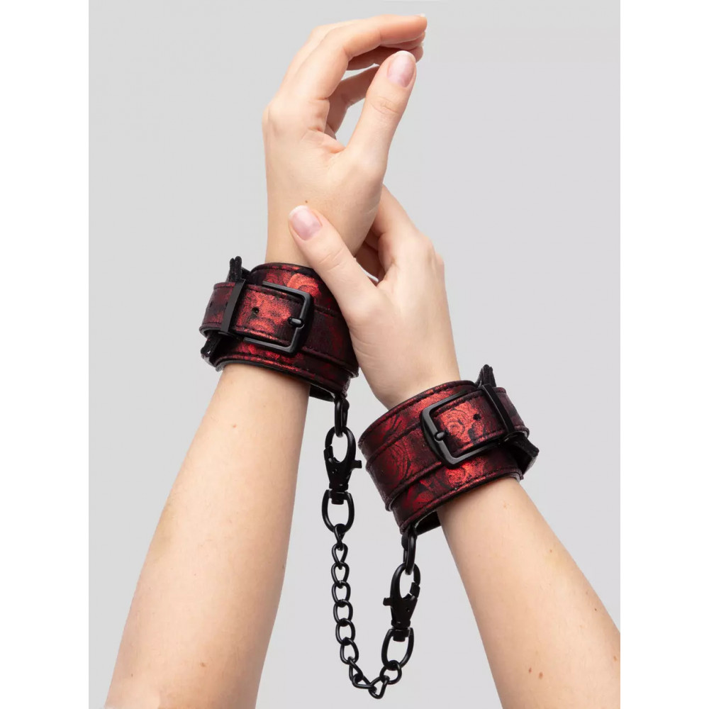 Наручники, веревки, бондажы, поножи - Наручники Sweet Anticipation Fifty Shades of Greу Wrist Cuﬀs 3