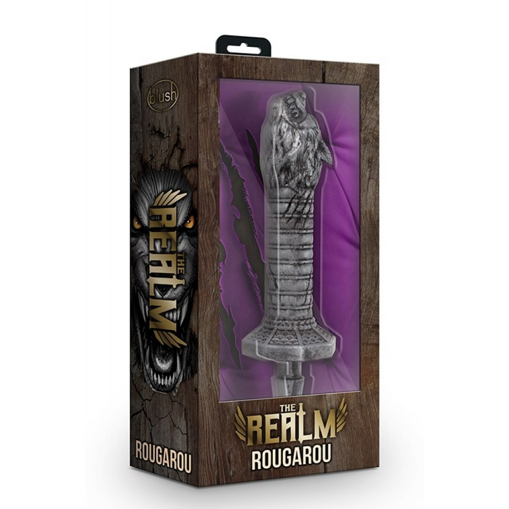 Секс игрушки - Ручка для фаллоимитатора Realm Rougarou с креплением Vac-U-Lock 1