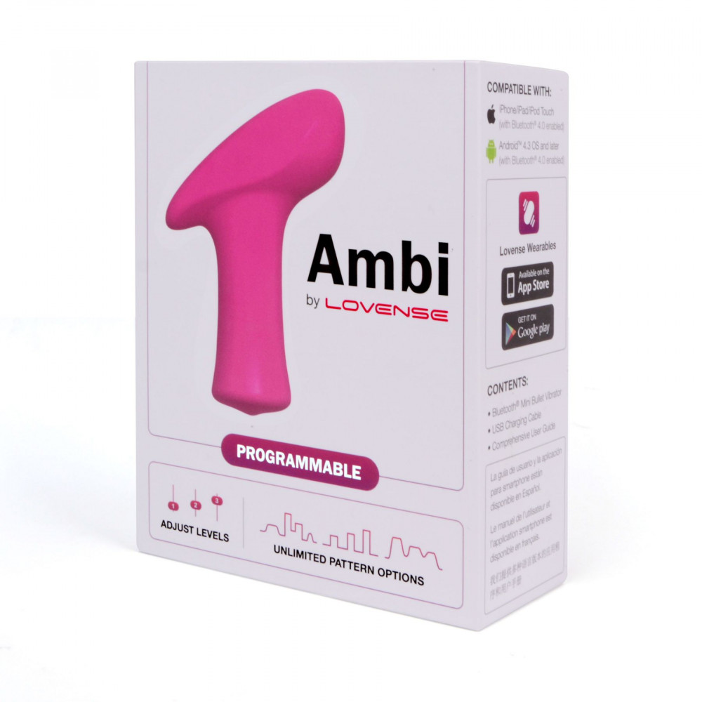 Клиторальный вибратор - Смарт вибропуля Lovense Ambi 2