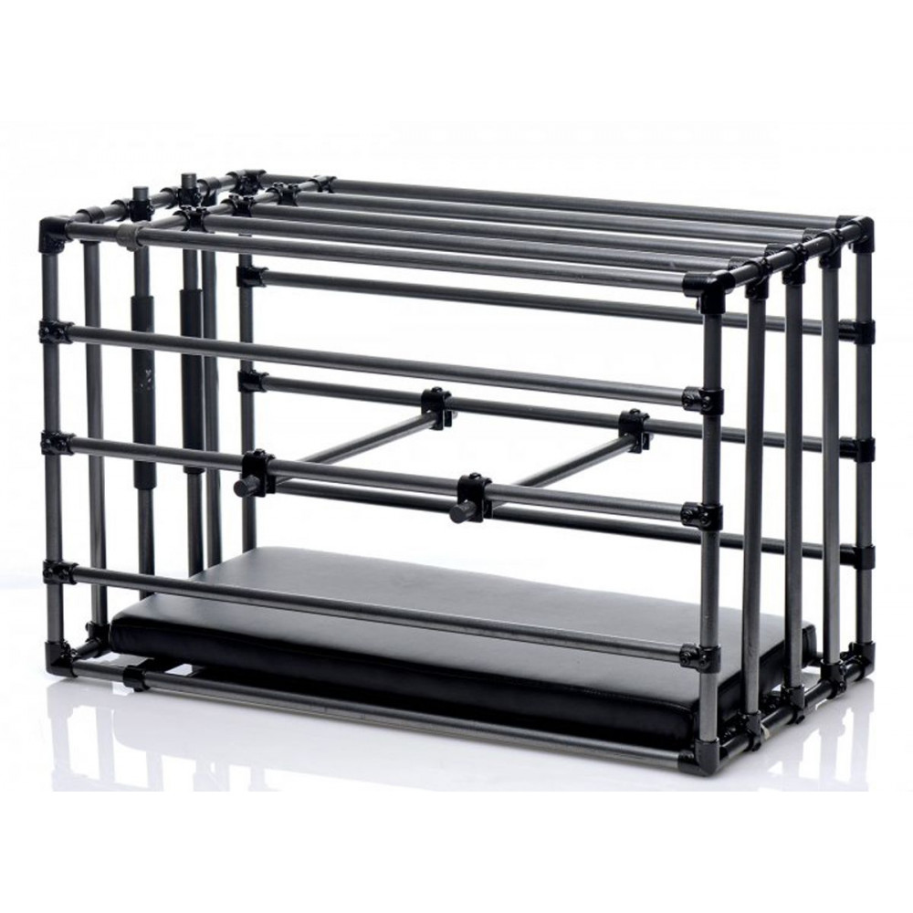   Аксессуары - Прочная разборная клетка для наказаний Kennel Adjustable Bondage Cage