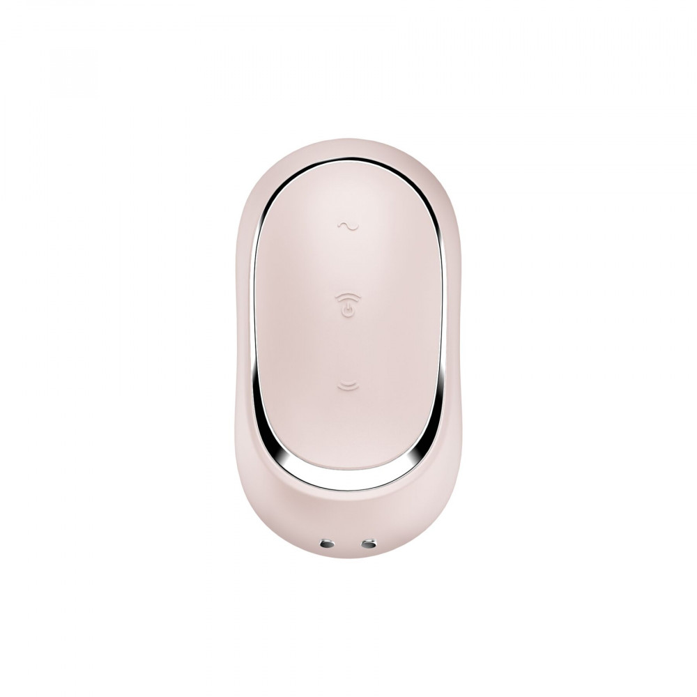 Вибраторы вакуумные - Вакуумный стимулятор с вибрацией Satisfyer Pro To Go 2 Beige 4
