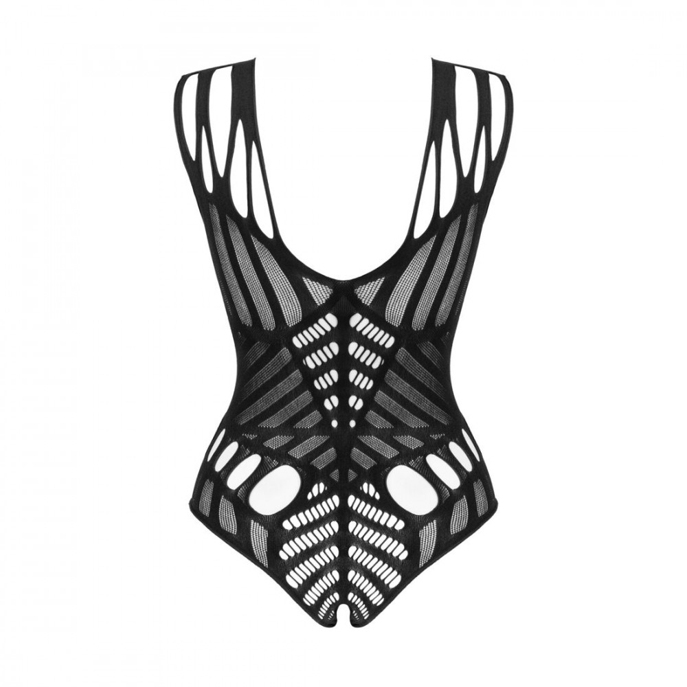Эротическое боди - Боди с большими вырезами Obsessive B139 crotchless teddy S/M/L, с доступом 1