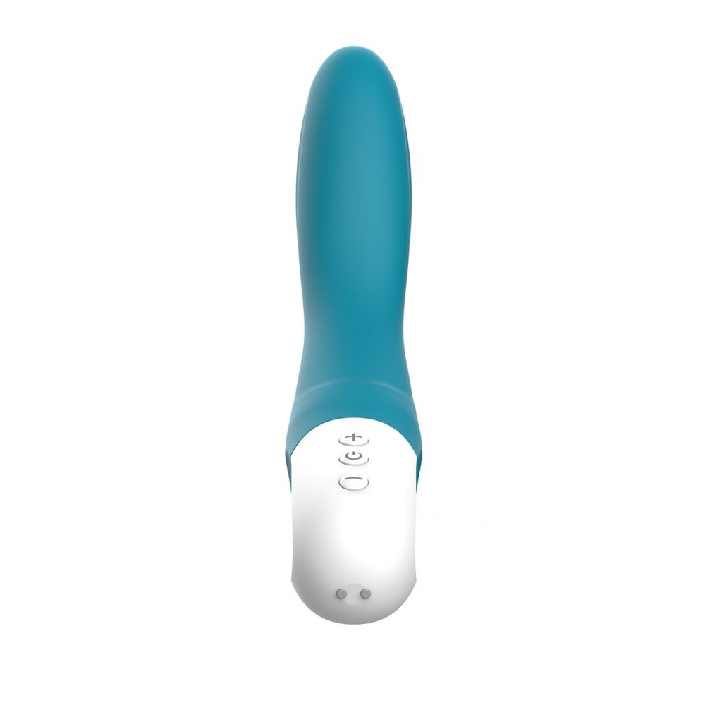 Вибратор - Вибратор точки G Liebe Bend It Rechargeable Ocean Blue, 10 режимов, очень мощный, гибкий ствол 4