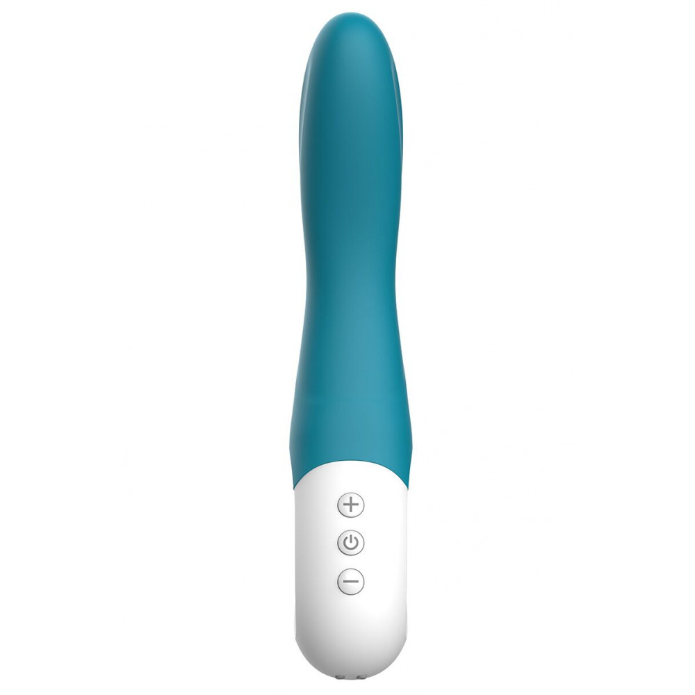 Вибратор - Вибратор точки G Liebe Bend It Rechargeable Ocean Blue, 10 режимов, очень мощный, гибкий ствол 2