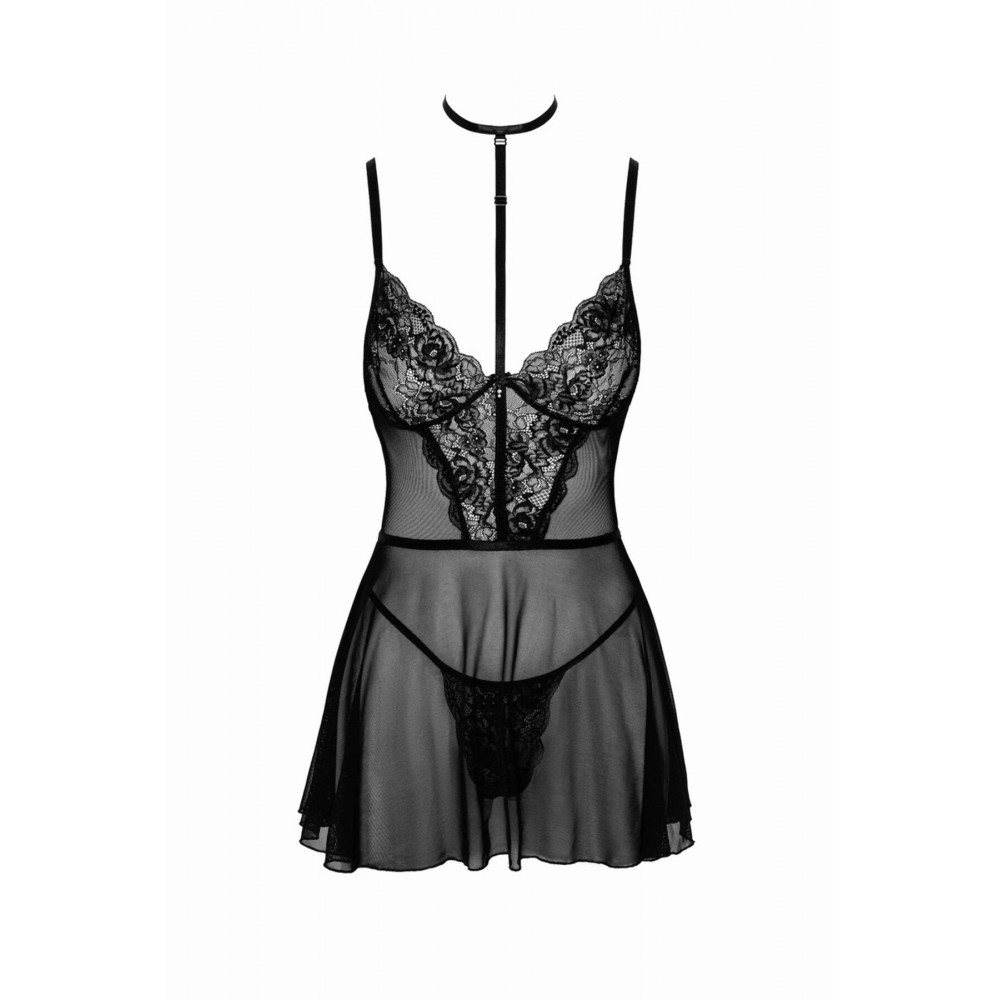 Эротические пеньюары и сорочки - Беби-дол Kissable First Kiss Babydoll S/M 5