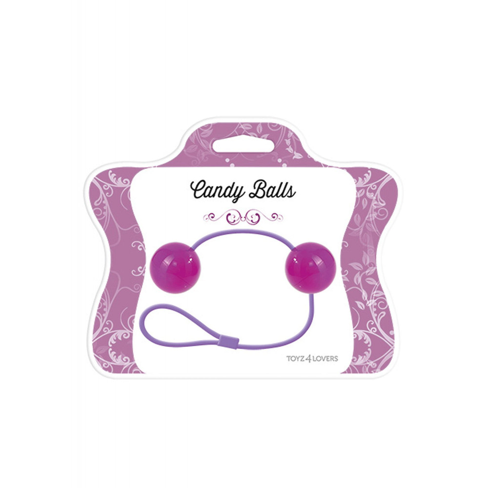 Секс игрушки - Вагинальные шарики CANDY BALLS PURPLE 1