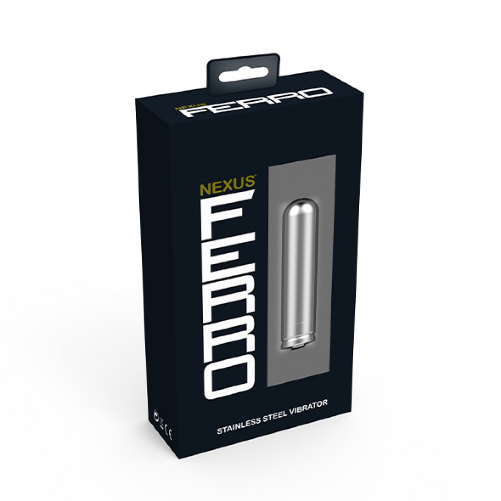 Вибропули  - Вибропуля метал NEXUS - FERRO STAINLESS STEEL VIBRATOR 1