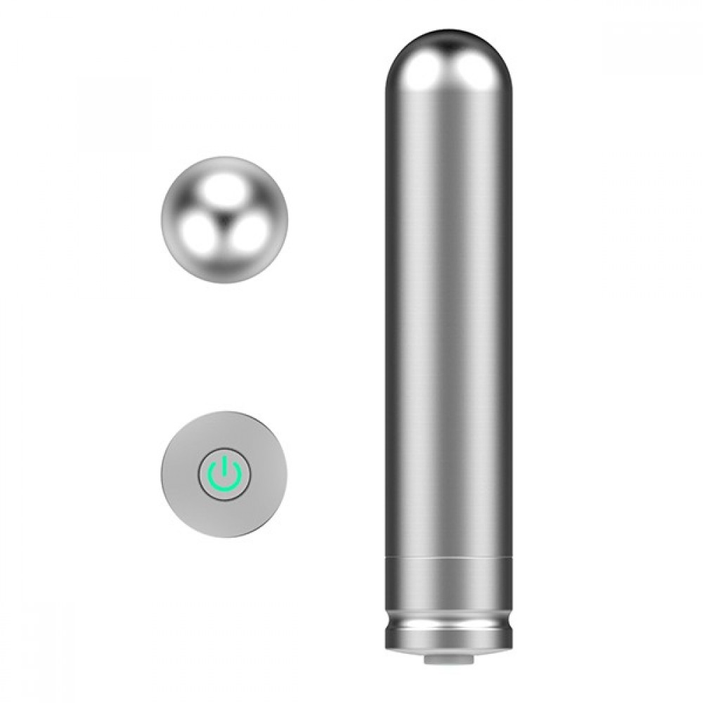 Вибропули  - Вибропуля метал NEXUS - FERRO STAINLESS STEEL VIBRATOR 2