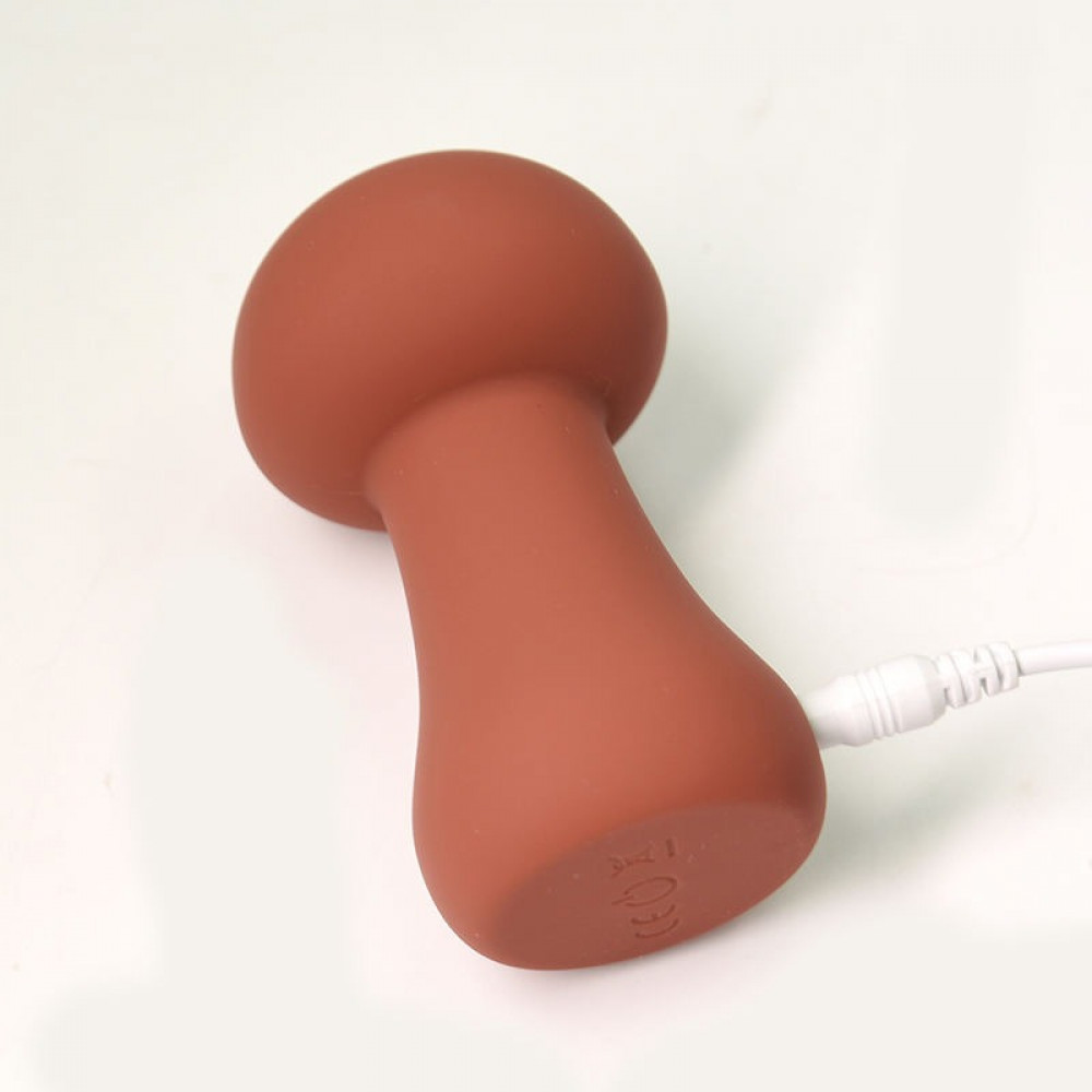 Секс игрушки - Вибратор для клитора в форме грибочка Sweet Em Velvet Lure Коричневый 7