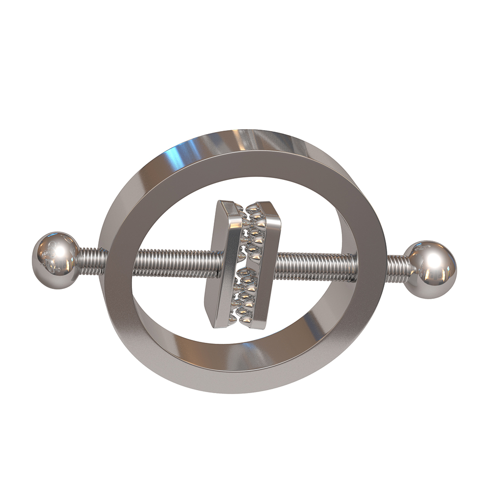  - Зажимы для сосков Chisa Sins Inquisition Teeth Bite Nipple Clamps, серебристые 5