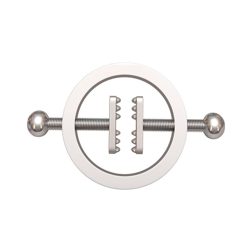  - Зажимы для сосков Chisa Sins Inquisition Teeth Bite Nipple Clamps, серебристые 4