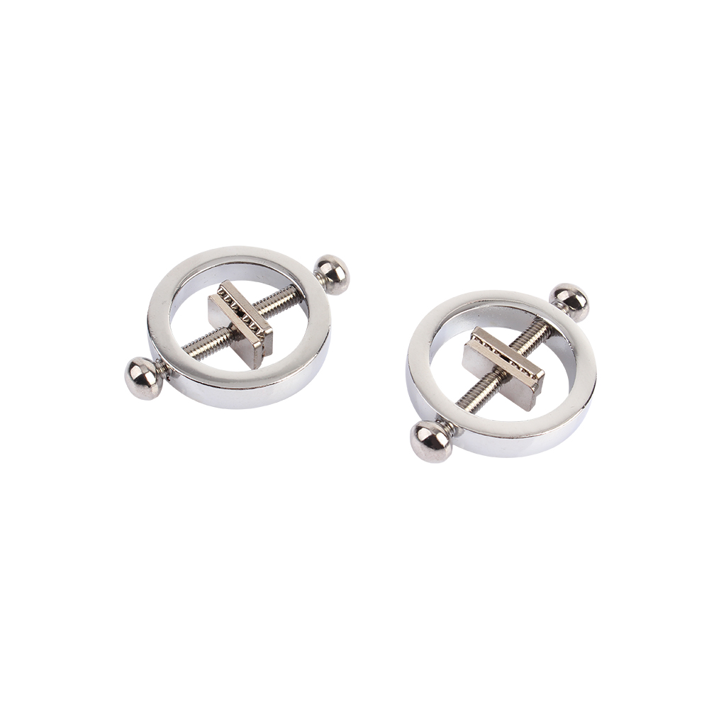  - Зажимы для сосков Chisa Sins Inquisition Teeth Bite Nipple Clamps, серебристые 1