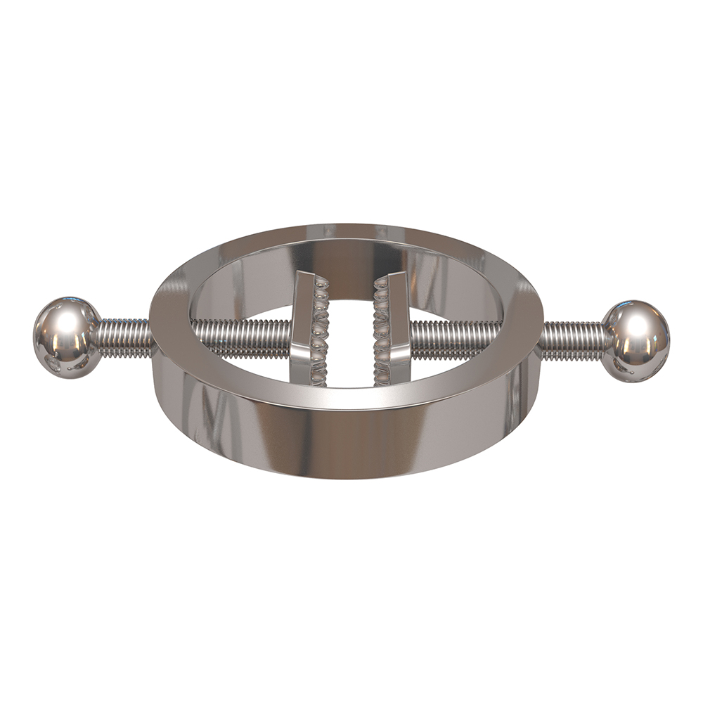  - Зажимы для сосков Chisa Sins Inquisition Teeth Bite Nipple Clamps, серебристые 3